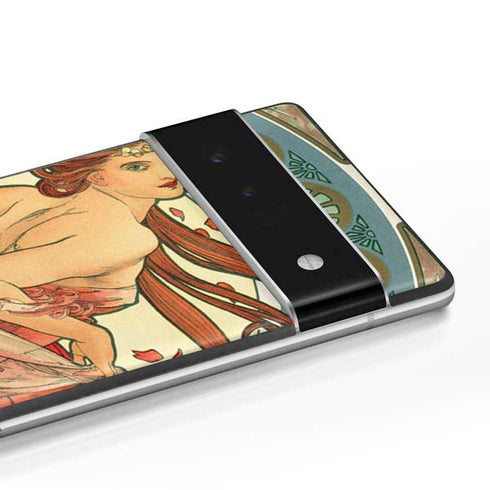 Alphonse Mucha The Arts, Dance Google Pixel 6 Skin